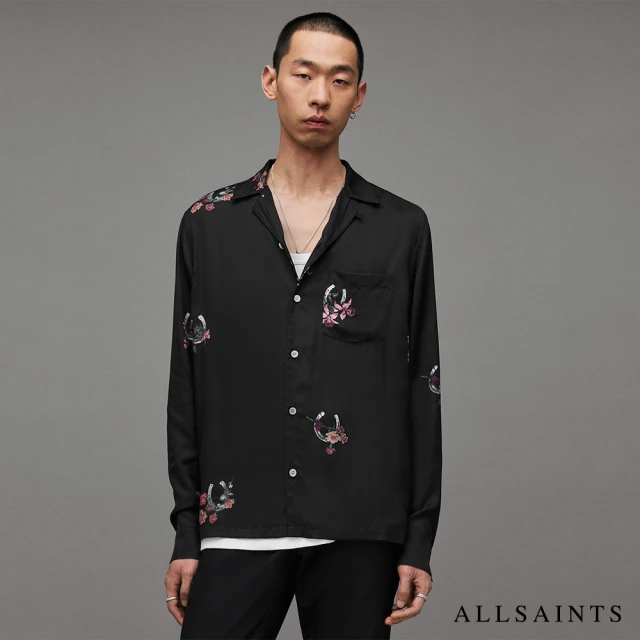 ALLSAINTS GOODLUCK 夏威夷花襯衫 MS079Y(舒適版型)