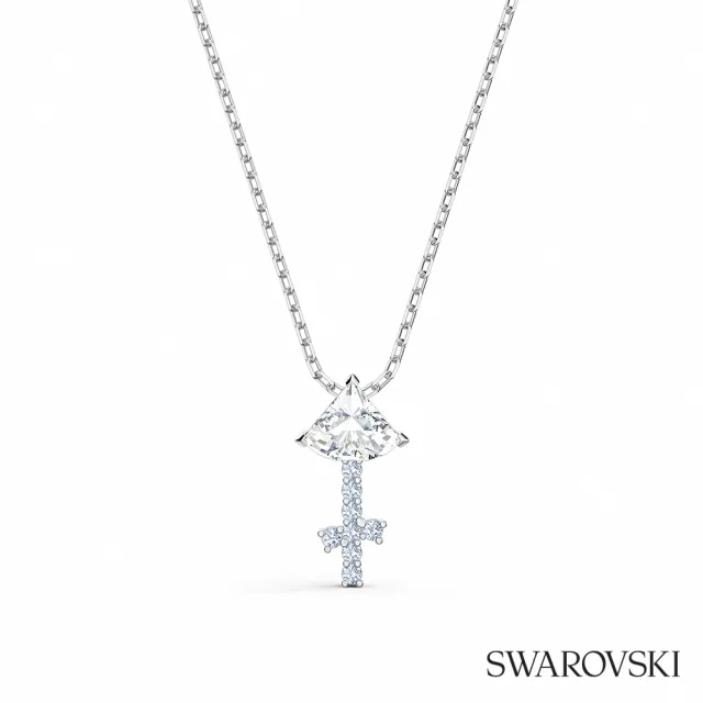 【SWAROVSKI 官方直營】Zodiac II 白金色星座鏈墜(線上獨家)