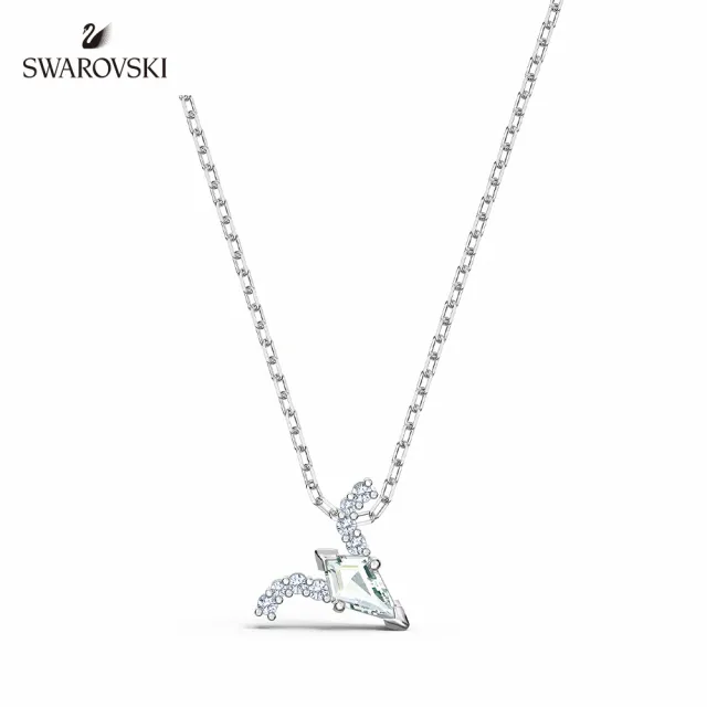 【SWAROVSKI 官方直營】Zodiac II 白金色星座鏈墜(線上獨家)