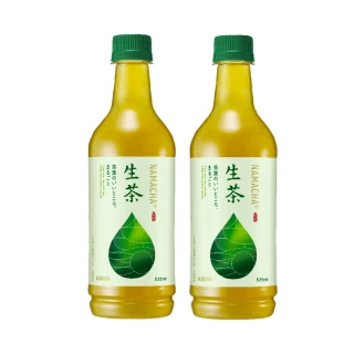 【KIRIN 麒麟】KIRIN 生茶525mlx24入x2箱共48入(日本原裝進口)