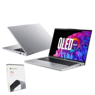 【Acer 宏碁】Office2021組★14吋Ultra5 OLED AI筆電(Swift Go/SFG14-73-50MV/Ultra 5-125H/16G/512G/W11)