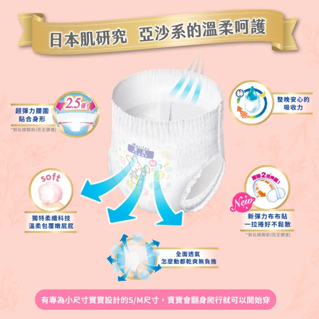 【妙而舒】妙兒褲/褲型尿布 EC限定彩箱L-XL 3箱組(贈妙妙兔萬用保溫提袋)