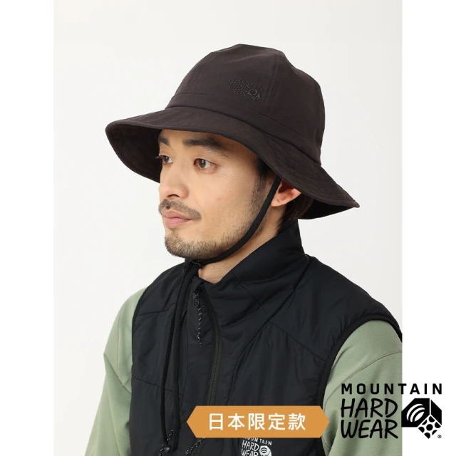 Mountain Hardwear Piero Tin Bucket Hat 日系防潑水遮陽圓盤帽 黑色 #OE7566