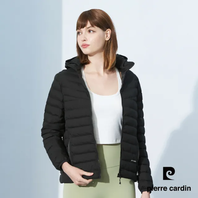 【pierre cardin 皮爾卡登】雙11 網路獨家 男女款 防風保暖科技棉可拆帽連帽外套(多色任選)