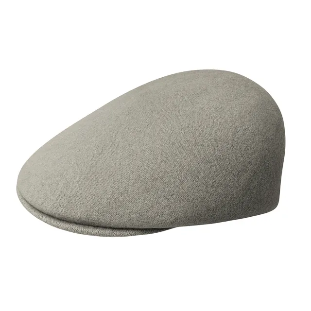 【KANGOL】507 SEAMLESS鴨舌帽(暖灰色)