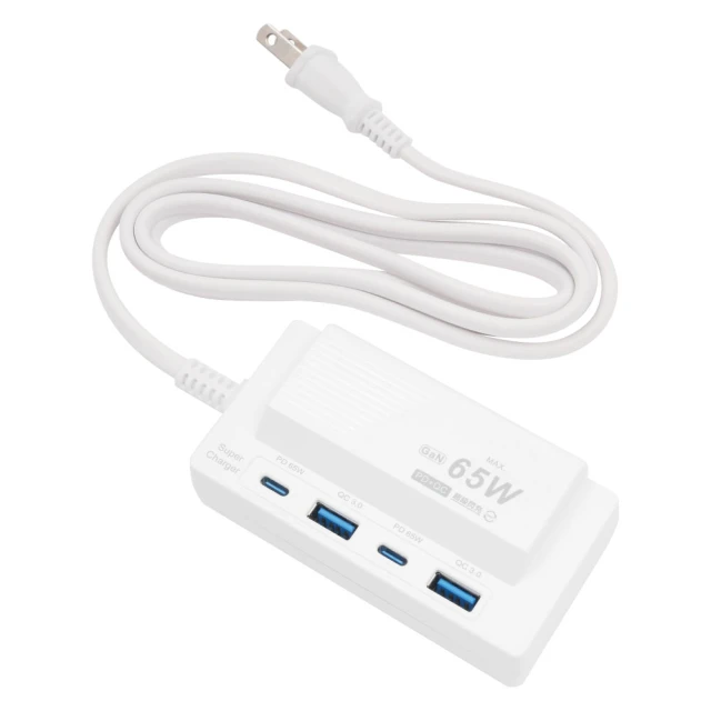 GIGASTONE 立達 GaN 45W 氮化鎵三孔快速充電