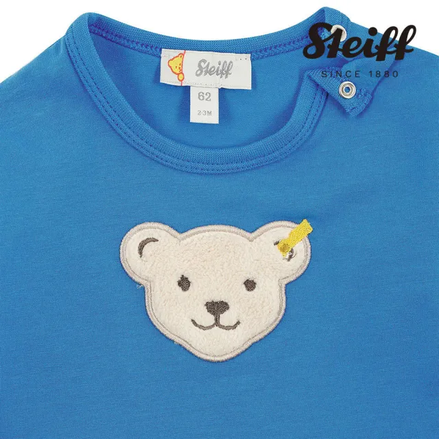 【STEIFF】熊頭童裝 熊頭長袖T恤衫(長袖上衣)