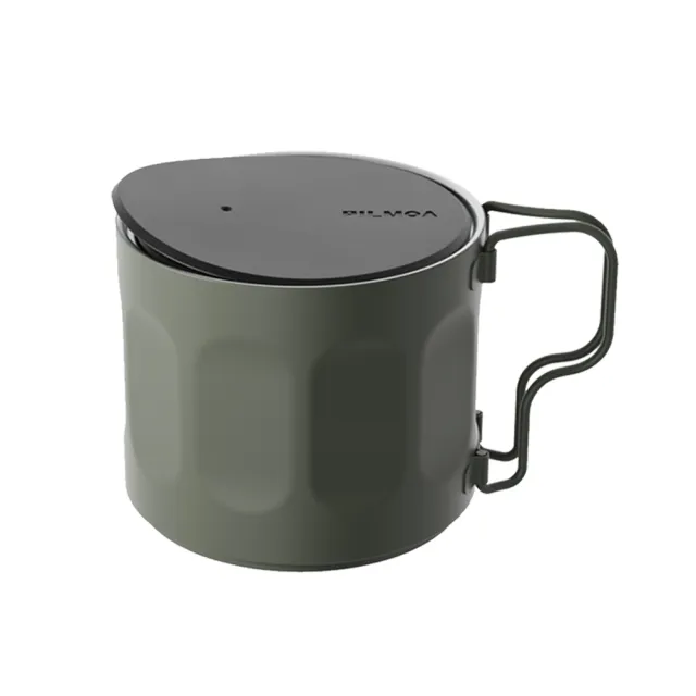 【PILMOA】E500MU 保溫保冰隨身不鏽鋼杯-淡綠 500ml(公司貨)