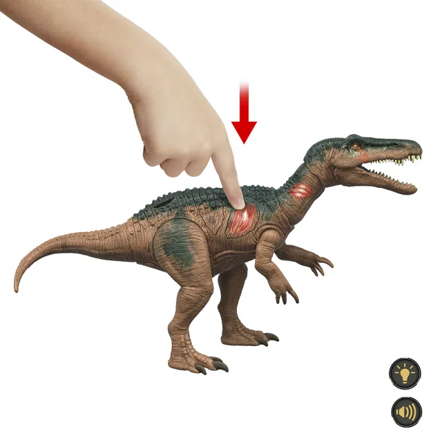 【Jurassic World 侏儸紀世界】史詩聲光重爪龍