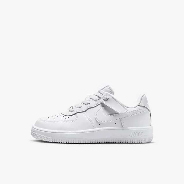 NIKE 耐吉NIKE 耐吉 FORCE 1 LOW EASYON PS 中童 男女童 休閒鞋 運動鞋 AF1 白(FN0237111)