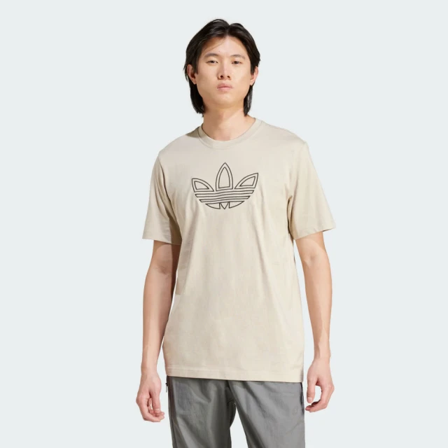 adidas 愛迪達 運動服 T恤 短袖 男上衣 女上衣 OUTLINE TEE(IW5824)