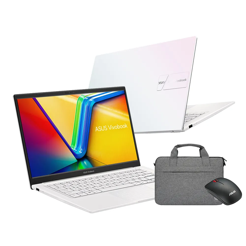 【ASUS】筆電包/滑鼠組★14吋i5輕薄筆電(i5-1335U/8G/512G SSD/W11/VivoBook X1404VA)