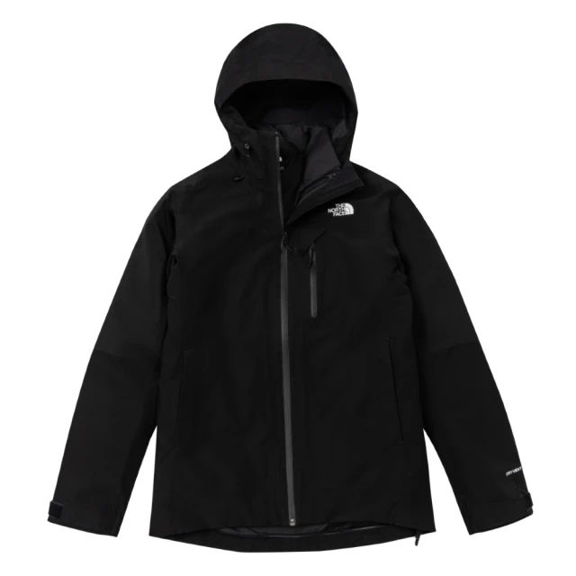 The North Face TNF 保暖連帽羽絨內裡三合一外套 W NORTH DOWN TRICLIMATE-AP 女 黑(NF0A89Y7JK3)