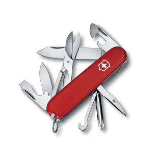 【VICTORINOX 瑞士維氏】Super Tinker14用瑞士刀/紅(1.4703)