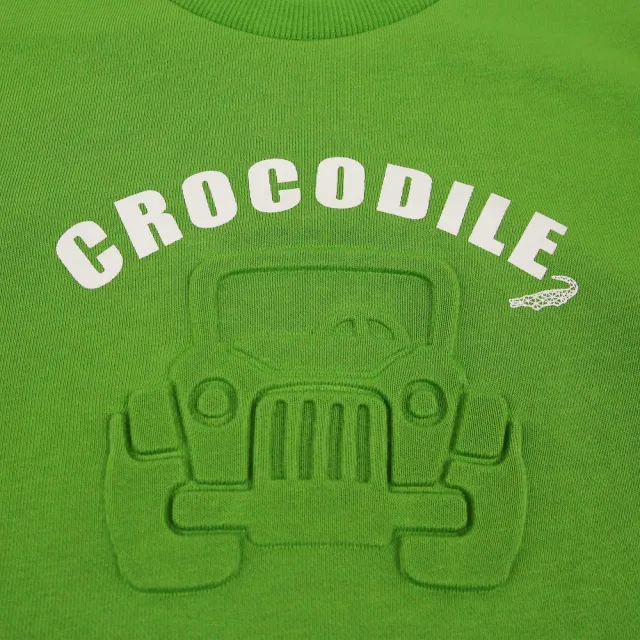 【Crocodile Junior 小鱷魚童裝】『小鱷魚童裝』鋼印汽車休閒上衣(產品編號 : U66431-04 小童款)