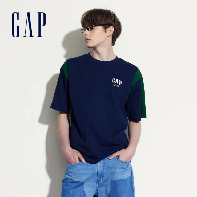 【GAP】男女裝 Logo純棉印花圓領短袖T恤-多款可選(465626&608999&548036)