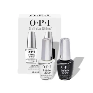 【O.P.I】如膠似漆持久閃耀完美套組-ISP07(類光繚指甲油專用底油Base Coat/亮油Top Coat/禮盒/官方直營)