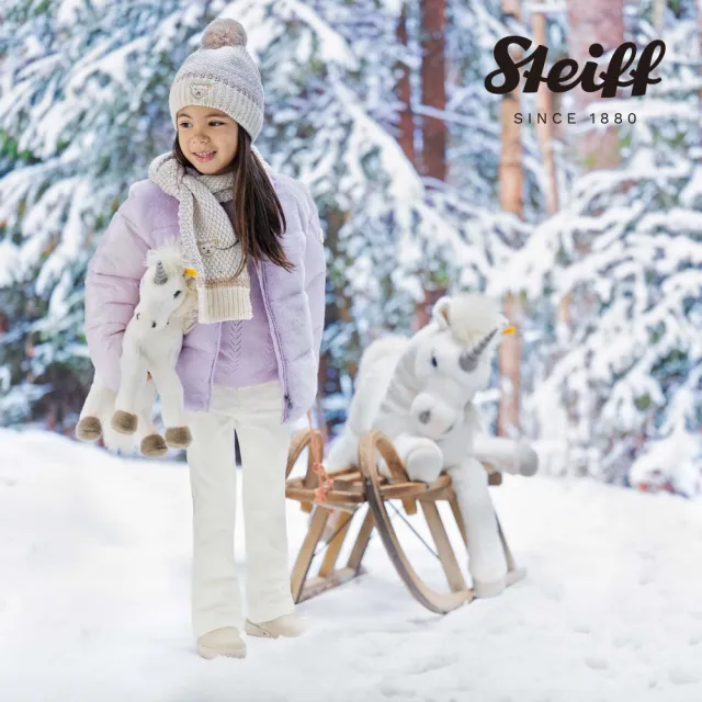 【STEIFF】熊頭童裝 連帽防風外套 內刷毛(外套)