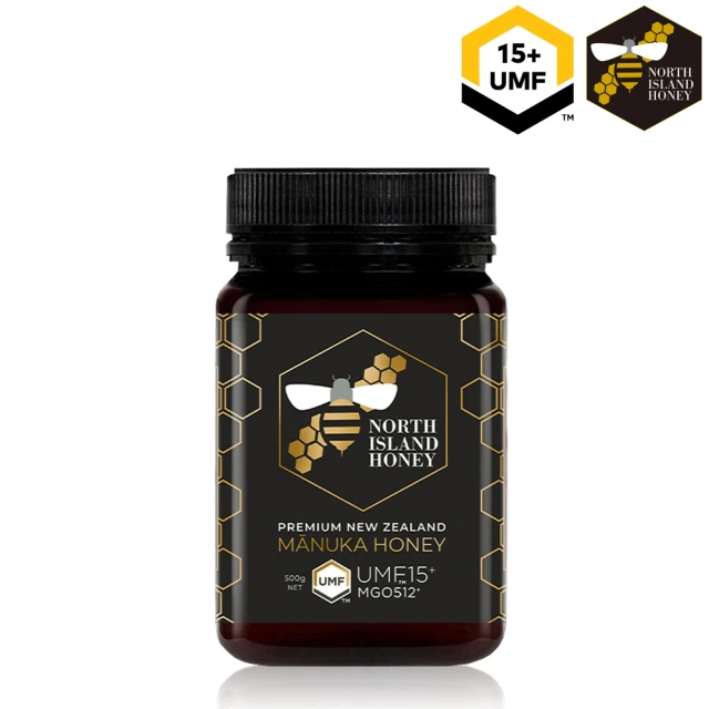 NORTH ISLAND HONEY 紐西蘭北島麥蘆卡蜂蜜UMF15+/MGO512+(500g/瓶)