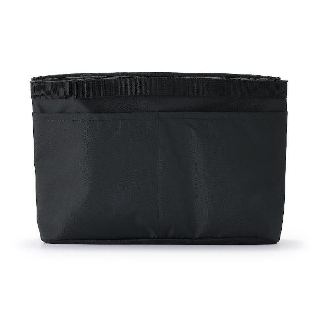 【MUJI 無印良品】尼龍袋內袋.黑/約18.5x27x11cm