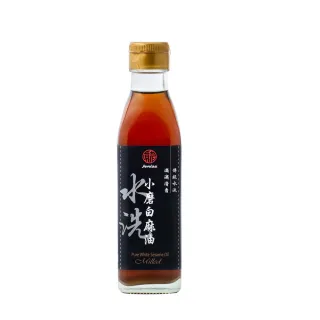 【真老麻油】純小磨白麻油200ml(純芝麻香油)