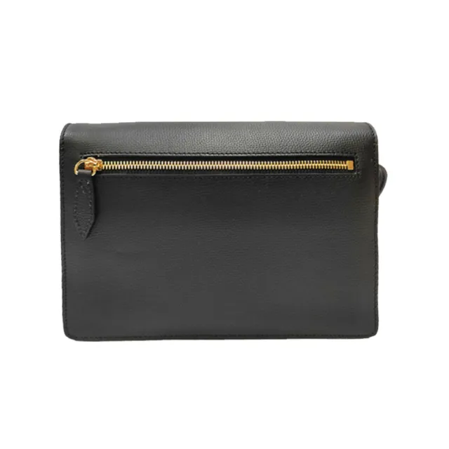 【BURBERRY 巴寶莉】39808251 經典HOUSE系列格紋棉麻拼色肩背/斜背包(全新展示品-黑色)