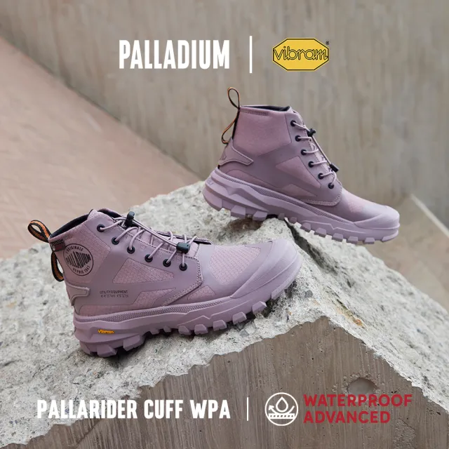 【Palladium】PALLARIDER CUFF WPA黃金大底赤標防水靴/防水鞋/休閒鞋-男鞋/女鞋-四色任選