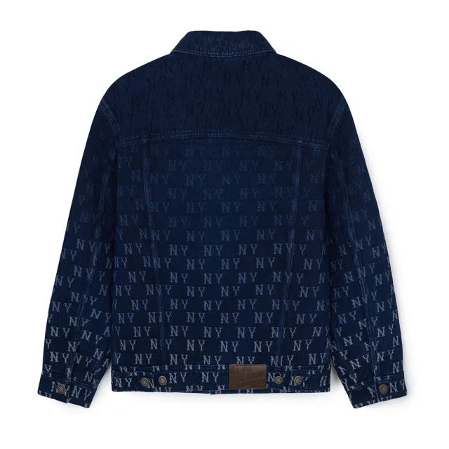 【MLB】牛仔丹寧夾克 Monogram系列 紐約洋基隊(3ADKM0644-50INS)