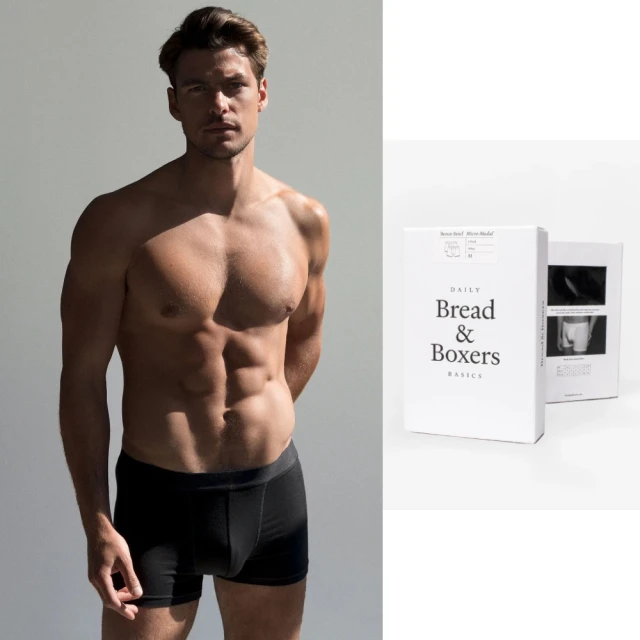 Bread & Boxers 雙11限定 兩件組｜Boxer Brief Modal 莫代爾纖維男用四角內褲