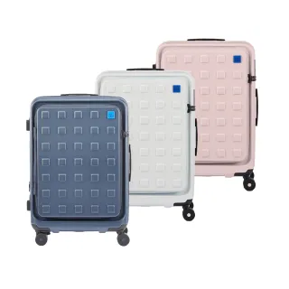 【Samsonite RED】24吋 TOIIS M 前開式/上掀式可擴充大容量輕量PC防盜拉鍊避震輪行李箱/旅行箱(多色可選)