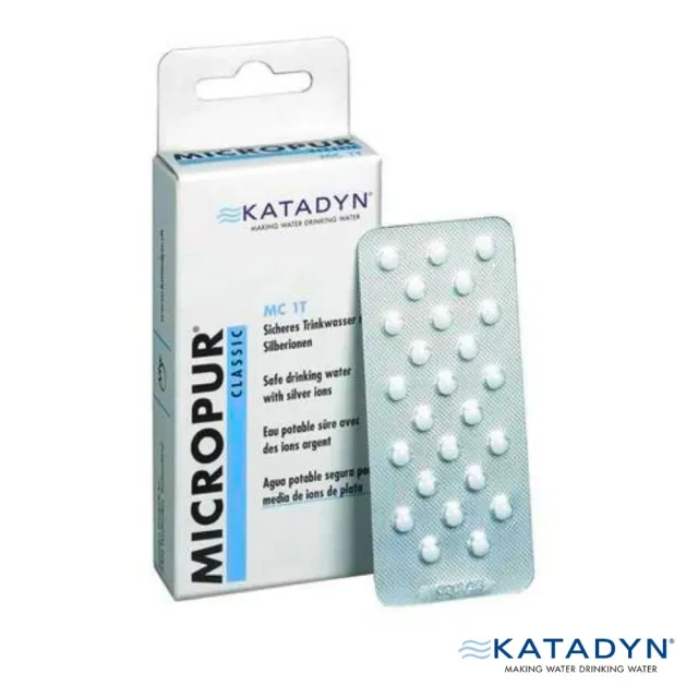 【KATADYN】MICROPUR 淨水錠 MC 1T 4X25 50101(馬布谷戶外)