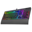 【Thermaltake 曜越】X1 RGB Cherry MX 機械式 青軸電競鍵盤 中文 磁吸式手托(KB-TPX-BLBRTC-01)