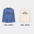 【GAP】男女裝 Logo純棉印花圓領長袖T恤-多款任選(622781&636018&637105)