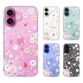 【YOURS】APPLE 全系列 彩鑽防摔手機殼-彩荷金魚(iPhone16ProMax/16e/15/14/13/12/11/Plus/mini/i7/i8/SE3)