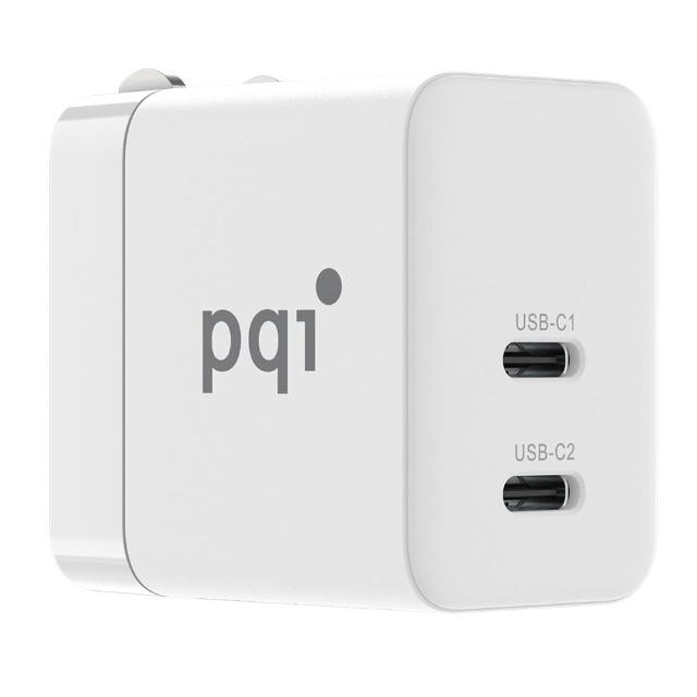 【PQI 勁永】PDC35WV 雙孔 USB-C PD快充