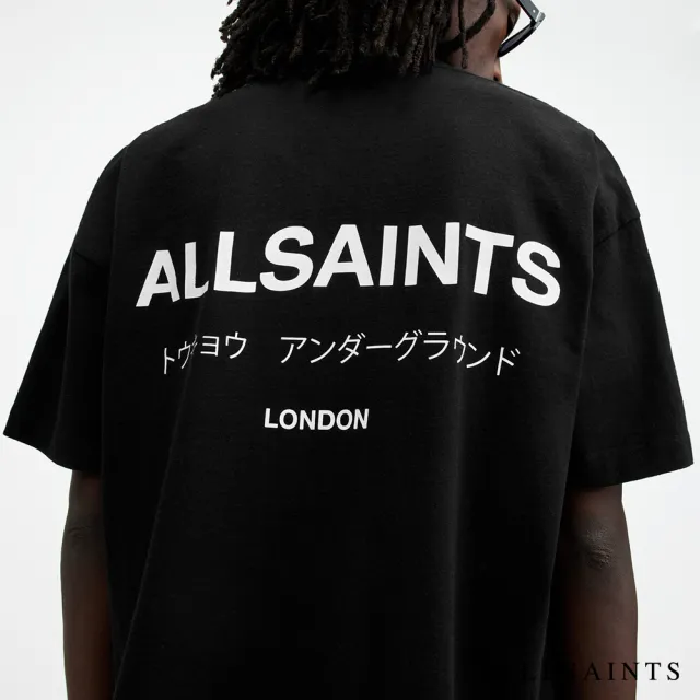 【ALLSAINTS】純棉寬鬆LOGO短袖UNDERGROUND T恤(多款任選)