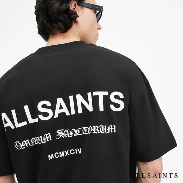 【ALLSAINTS】純棉寬鬆LOGO短袖UNDERGROUND T恤(多款任選)