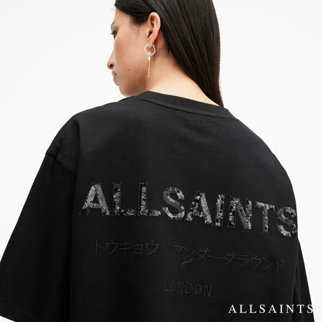 【ALLSAINTS】純棉寬鬆LOGO短袖UNDERGROUND T恤(多款任選)