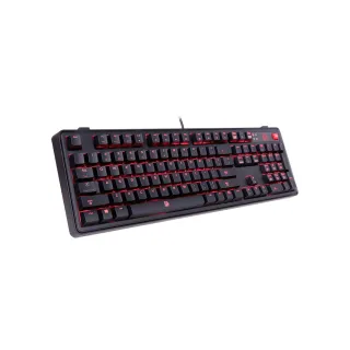 【Thermaltake 曜越】拓荒者MEKA PRO 茶軸 中文 全紅色背光 CHERRY軸機械式 電競鍵盤(KB-MGP-BRBDTC-01)