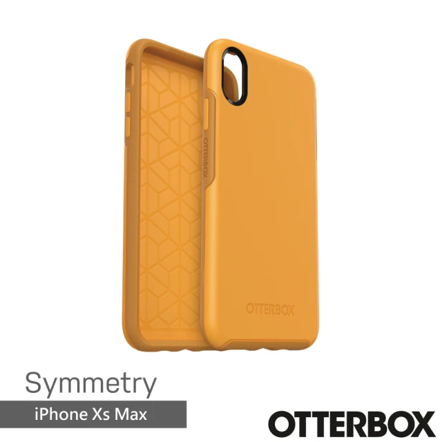 OtterBox iPhone Xs Max 6.5吋 Symmetry 炫彩幾何保護殼(黃)