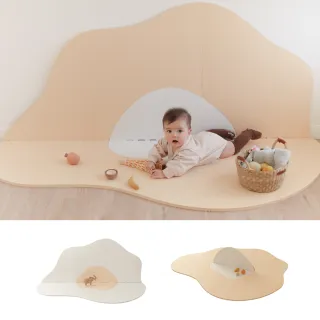 【PatoPato】福利品 Hello new bomb!成長遊戲地墊／月齡紀錄遊戲墊／贈12月齡數字(彌月送禮首選/蛋型地墊)