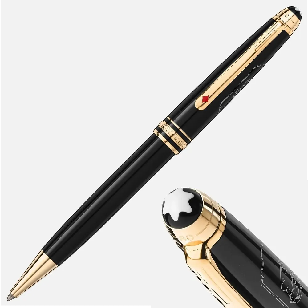 【MONTBLANC 萬寶龍】大班系列 2023年環遊世界80天限量原子筆(黑色)