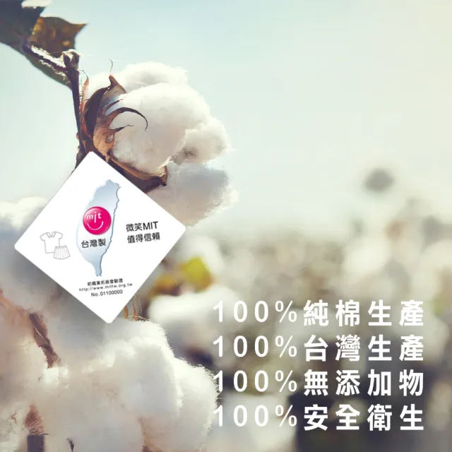 【non-no 儂儂】3條裝 最乾淨柔軟吸水毛巾(100%純棉 天然無添加 超瞬吸結構)