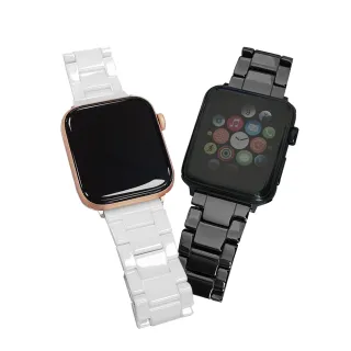 【Timo】Apple Watch 42/44/45/46/49mm 陶瓷質感工藝錶帶