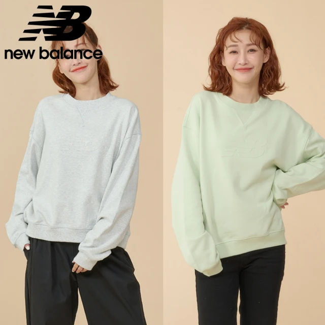 NEW BALANCE NB 鋼印LOGO長袖上衣_女性_WT43535AHH_WT43535NUM(美版 版型偏大)