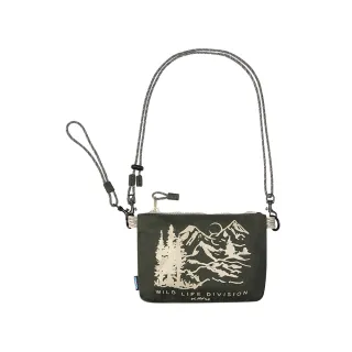 【KAVU】Cozy Cache 休閒斜背長夾 綠樹林 #9487