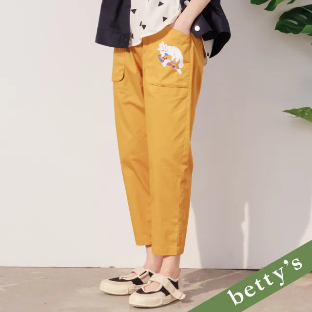 【betty’s 貝蒂思】網路獨賣★超激瘦鬆緊腰彈性休閒褲(7款任選)