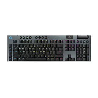 【Logitech G】G915 X 青軸無線RGB機械式遊戲鍵盤(黑)