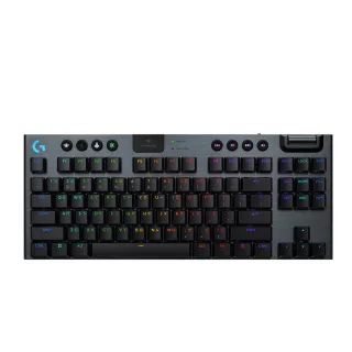 【Logitech G】G915 X TKL觸感軸無線RGB機械式遊戲鍵盤(黑)