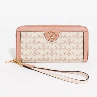 【PLAYBOY】拉鍊長夾 MilkshakeBunny系列(粉色)